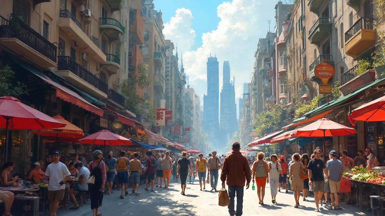 Cultural Fusion in Populous Cities