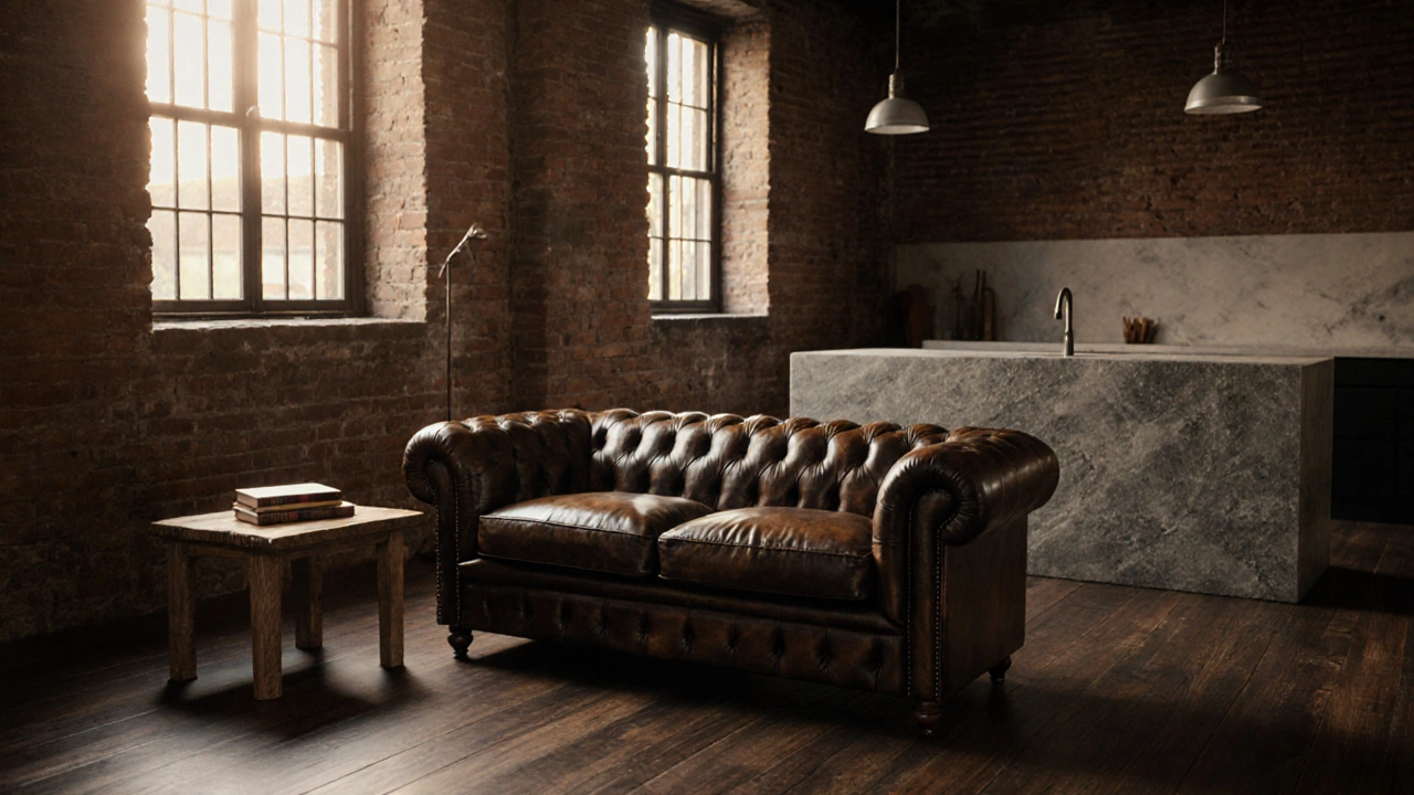 Natural Materials in Interior Design: Leather, Wood, and Stone