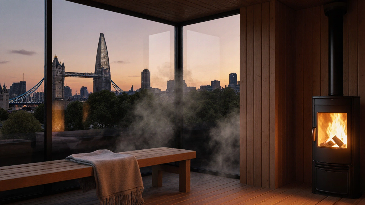 Sauna Wellness in London: Rooftop Saunas and Thermal Therapy