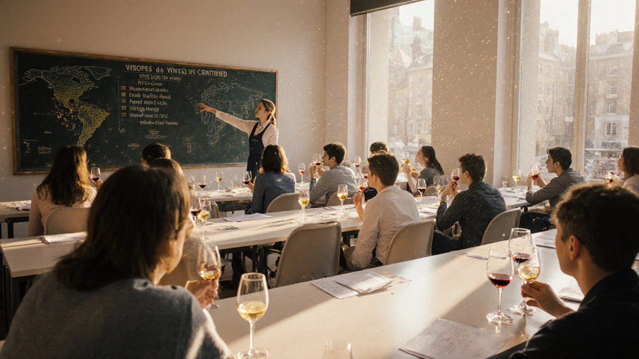 Wine and Spirits Education in London: WSET and Beyond