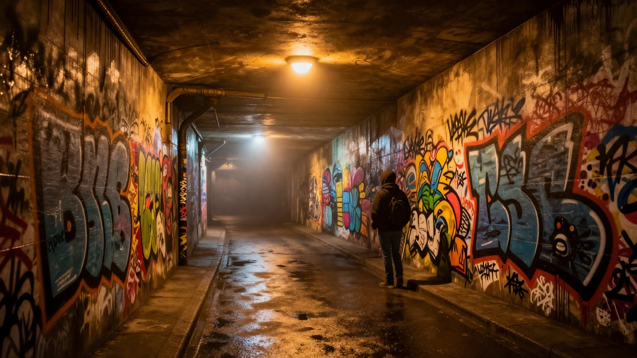 Underground Graffiti Culture in London: Hidden Urban Art